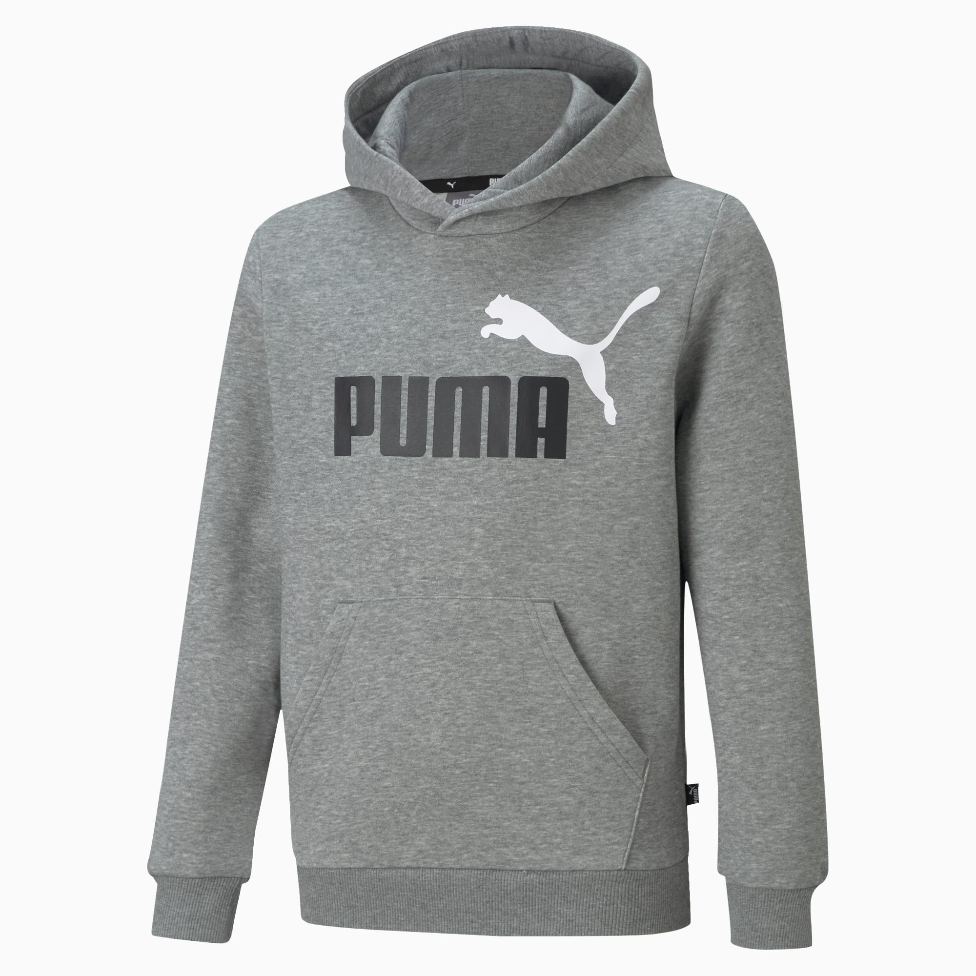 Essentials Two Tone Big Logo Hoodie Big Kids PUMA